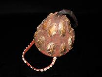 Lega Hat with Shell Adornment MW63 - D.R. Congo 4